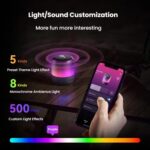Anker Soundcore Glow Mini Bluetooth Speaker, IP67, 12h, Neon Lights - Image 5