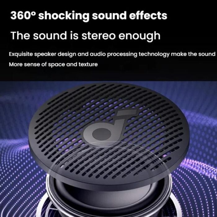 Anker Soundcore Glow Mini Bluetooth Speaker, IP67, 12h, Neon Lights - Image 6