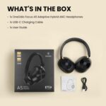 OneOdio Focus A5 ANC Headphones, LDAC, up to 90h Battery - Image 10