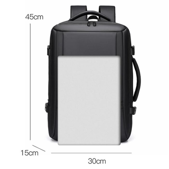 WEIXIER B759 Simple Expandable Men Shoulder Bag - Image 12