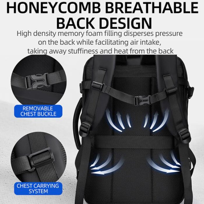 WEIXIER B759 Simple Expandable Men Shoulder Bag - Image 9