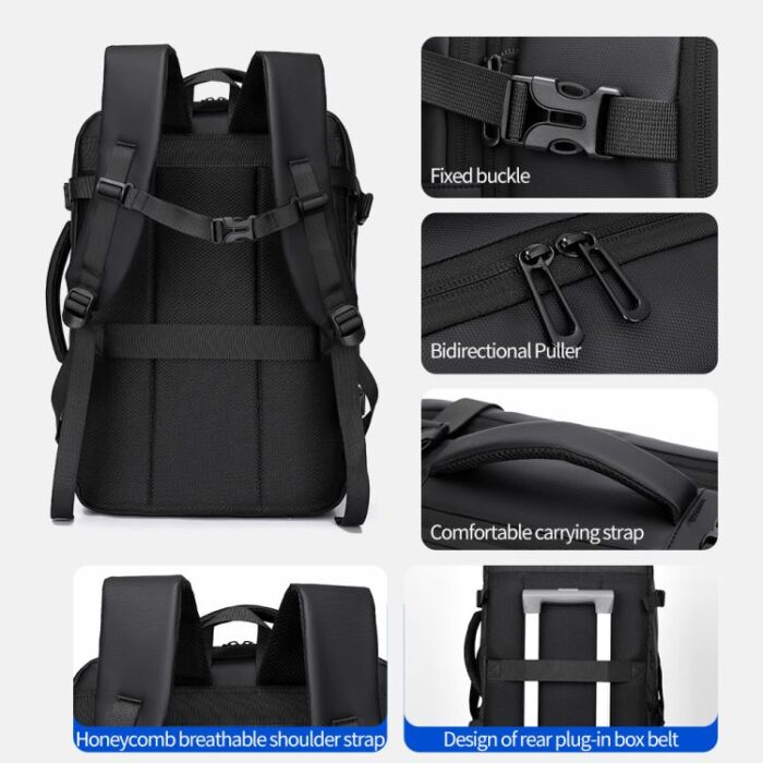 WEIXIER B759 Simple Expandable Men Shoulder Bag - Image 10