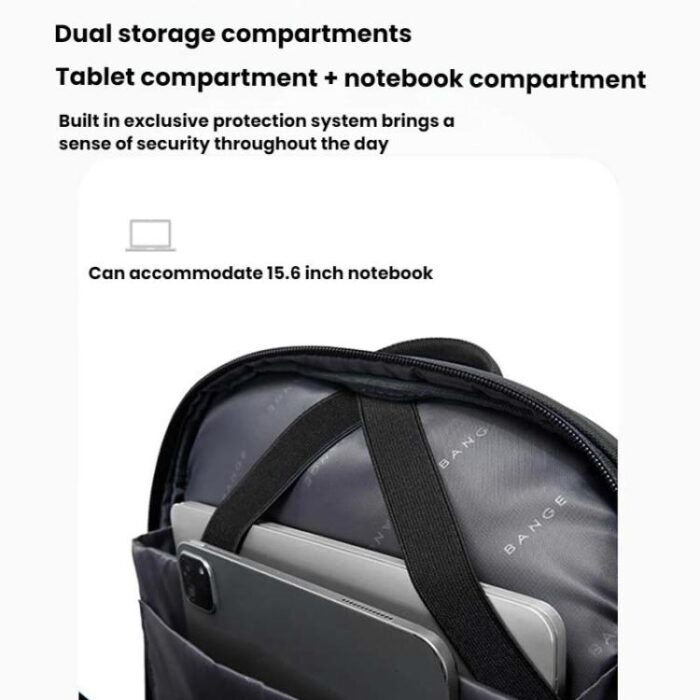 BANGE BG-3068 Men Light Business Commuting Computer Bag - Image 5