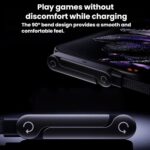 Braided Charging Cable with Built-In Phone Stand, 1.5 m, up to 240W - Image 3