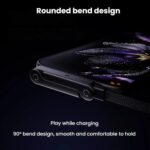 Braided Charging Cable with Built-In Phone Stand, 1.5 m, up to 240W - Image 4