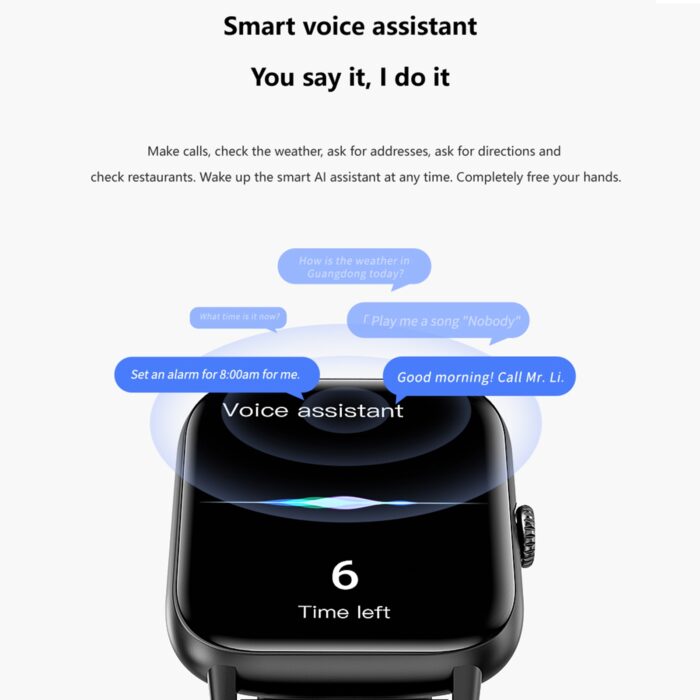 QS13 smartwatch – view 7