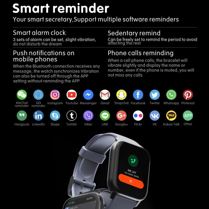QS16 Pro smartwatch – view 6