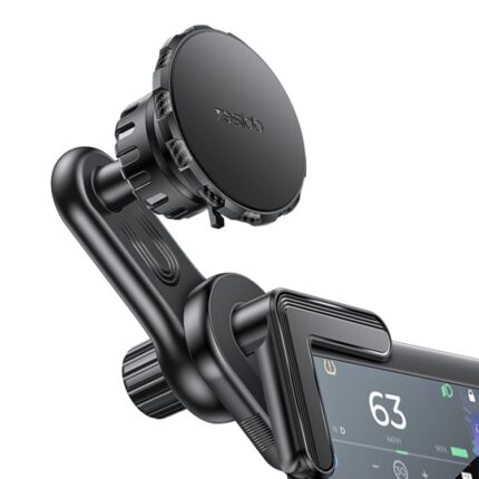 Yesido C212 Magnetic Car Phone Holder for Floating Screens, Clip-On