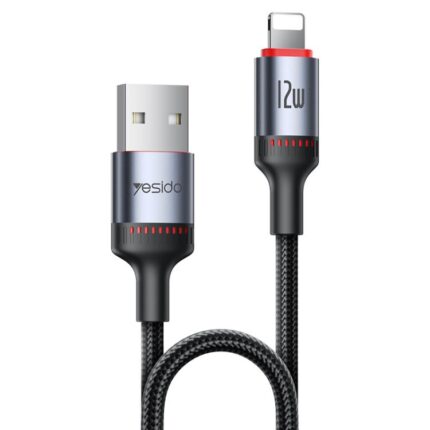 Yesido CA129L USB to Lightning Charging Cable, 1.2 m, 2.4A