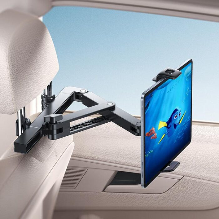 JOYROOM JR-ZS433 Car Headrest Phone and Tablet Holder, 4.7 to 13 inch - Image 5