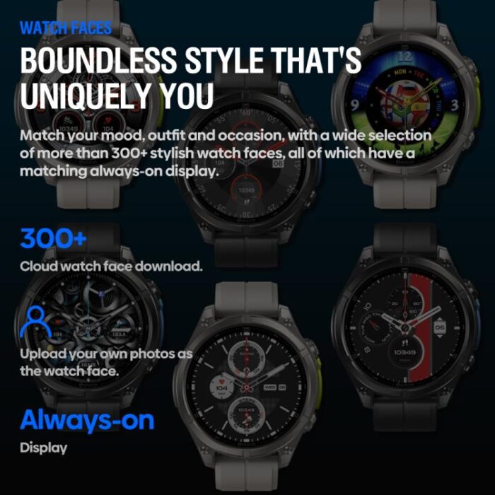 Zeblaze Vibe 8 Rugged Outdoor Smartwatch, 1.43" AMOLED, 5ATM, Flashlight - Image 10
