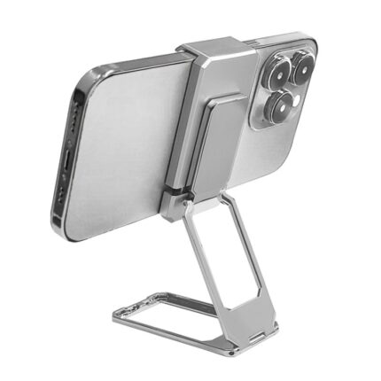 Back-Clip Double Ring Magnetic Folding Phone Stand