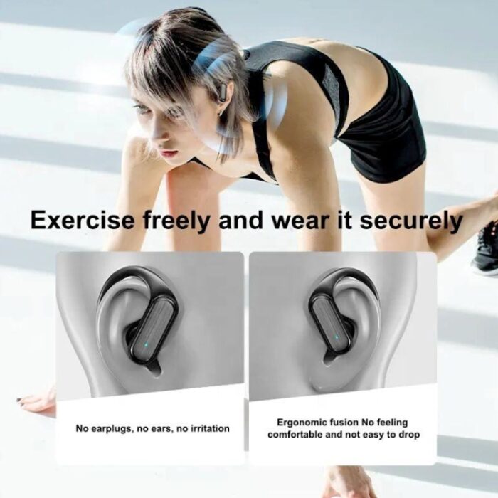 A520 Ear-Hook Sports Earbuds, LED Display Case, Waterproof - Image 6