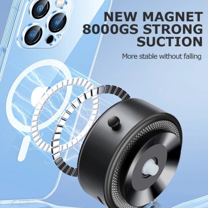 AIMITE M8 Vacuum Suction Magnetic Car Mount with Wireless Charging - Image 7