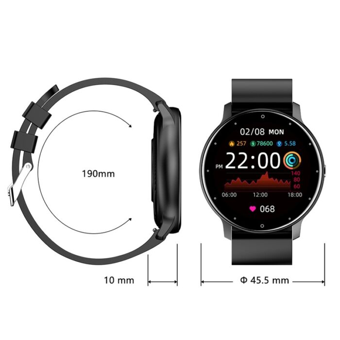 ZL02 smartwatch – view 3