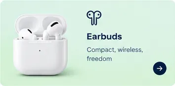 Earbuds: Compact, wireless, freedom